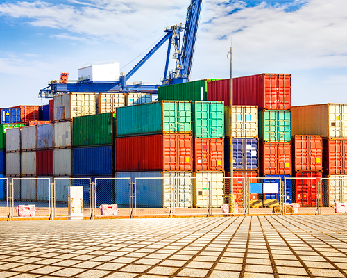 Importing goods from all over the world